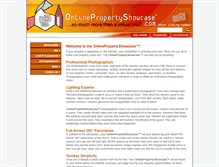Tablet Screenshot of onlinepropertyshowcase.com